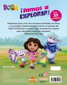 dora. vamos a explorar. libro con solapas-9788408312796