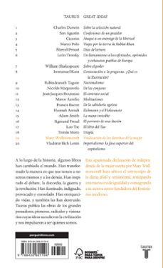 vindicacion de los derechos de la mujer (great ideas)-mary wollstonecraft-9788430601196
