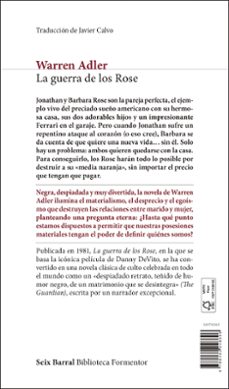 la guerra de los rose-warren adler-9788432248696