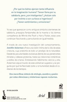 la sabiduría de los búhos-jennifer ackerman-9788434440296