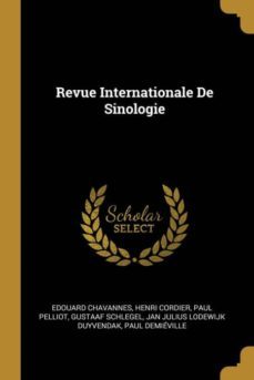 revue internationale de sinologie-9780270523706