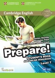 cambridge english prepare! 7 student s book and online workbook with testbank-9781107498006