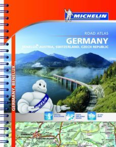 road atlas germany, benelux, austria, switzerland, czech republic 2014 (ref. 21463)-9782067192706