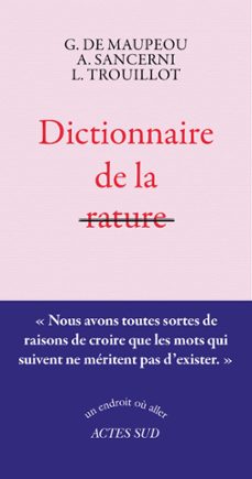 dictionnaire de la rature (ebook)-lyonel trouillot-9782330047306