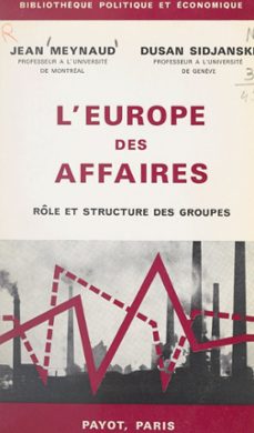 -jean meynaud-dusan sidjanski-9782357020306
