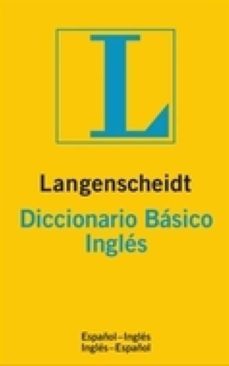diccionario basico ingles-español español-ingles-9783468961106