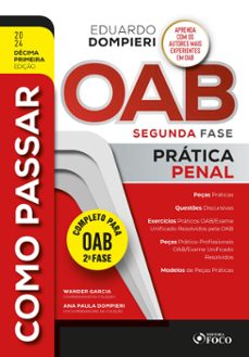como passar oab - 2ª fase: pratica penal - 11ª ed - 2024 (ebook)-9786561201506