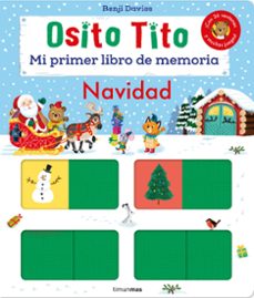 osito tito. mi primer libro de memoria. navidad-9788408287506