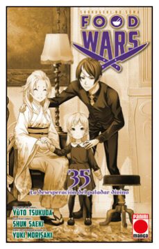 food wars 35-yuto tsukuda-shun saeki-yuki morisaki-9788411014106