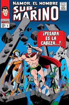 biblioteca marvel namor, el hombre submarino bm 34-9788411508506