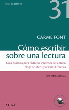 cómo escribir sobre una lectura (ebook)-carme font-9788411781206