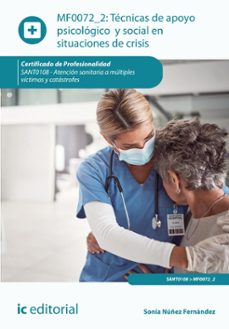 tecnicas de apoyo psicologico y social en situaciones de crisis. sant0108 (ebook)-sonia nuñez fernandez-9788411848213