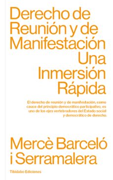 derecho de reunion y de manifestacion-merce barcelo-9788413475806