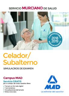 celador/subalterno del servicio murciano de salud: simulacros de examen-9788414223406