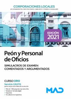peón y personal de oficios de corporaciones locales-9788414249406