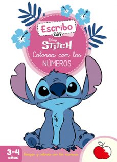 escribo con stitch. colorea con los números (disney. primeros apr endizajes)-9788419487506