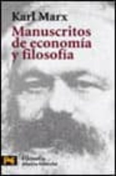 manuscritos de economia y filosofia-9788420639406