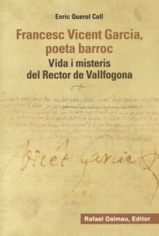francesc vicent garcia, poeta barroc-enric querol coll-9788423208906