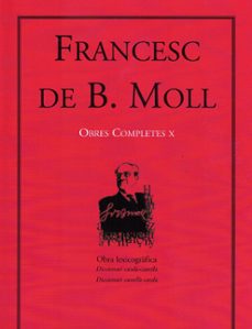 obra lexicografica. obres completes x-francesc de borja moll casasnovas-9788427318106