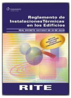 reglamento instalaciones termicas edificios (rite)-9788428330206