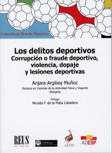los delitos deportivos-anjara argibay muñoz-9788429030006