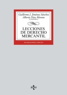 lecciones de derecho mercantil (19ª ed.)-9788430969906