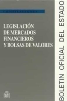 legislacion sobre mercados financieros y bolsas de valores-jose ramon cano rico-9788434008106