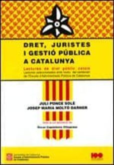 dret, juristes i gestio publica a catalunya-9788439389606