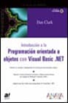 introduccion a la programacion orientada a objetos con visual bas ic. net (incluye cd-rom)-9788441514706