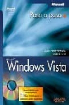 windows vista (paso a paso) (incluye cd-rom)-9788441521506