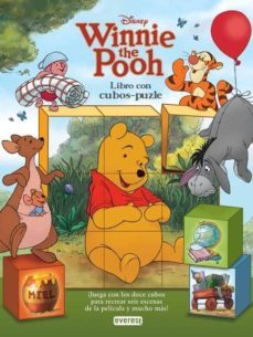 winnie the pooh: libro de carton con cubos-puzle-9788444166506