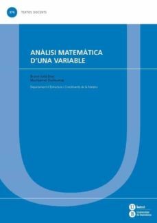 analisi matematica d una variable-bruno julia diaz-9788447535606