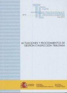 actuaciones y procedimientos de gestion e inspeccion tributaria-9788447606306