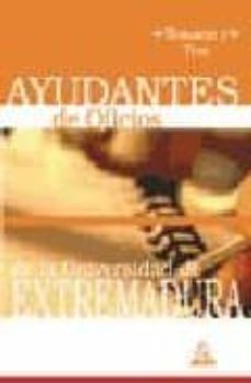 ayudantes de oficios universidad de extremadura. temario y test.-9788466540506