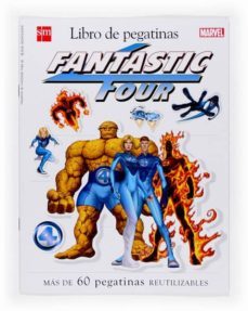 fantastic four. libro de pegatinas-9788467516906