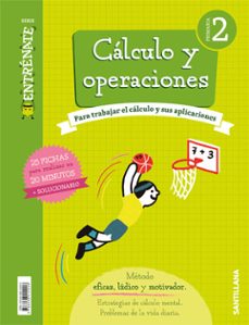 entrenate. cuaderno calculo 2 primaria-9788468019406