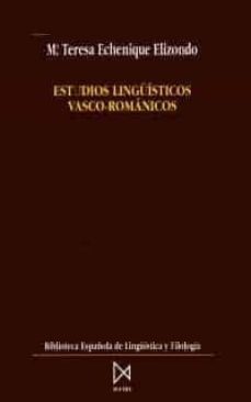 estudios linguisticos vasco-romanicos-9788470903106