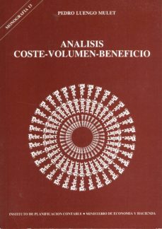 analisis coste-volumen beneficio-pedro luengo mulet-9788471967206