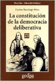 la constitucion de la democracia deliberativa-9788474326406