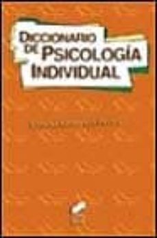 diccionario de psicologia individual-9788477386506