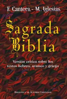 sagrada biblia (3ª ed.)-francisco cantera burgos-manuel iglesias gonzalez-9788479144906