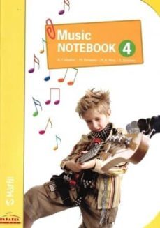 music notebook 4º educacion primaria (musica ingles)-9788480253406