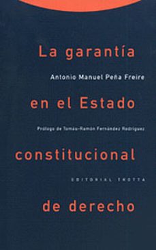 la garantia en el estado constitucional de derecho-9788481641806
