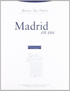 (pe) madrid en sus libros, 1539-2000-antonio pau pedron-9788481643206