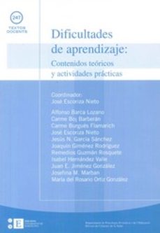 dificultades de aprendizaje: contenidos teoricos y actividades pr acticas-9788483382806