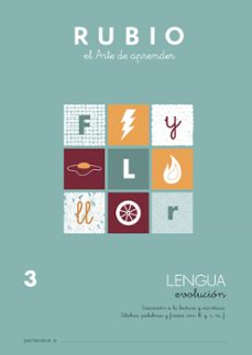 cuaderno rubio lengua 3 evolucion-9788485109906