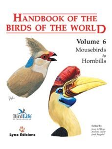handbook of the birds of the world (vol. 6): mousebirds to hornbi lls-9788487334306