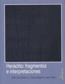 heraclito: fragmentos e interpretaciones-9788488020406