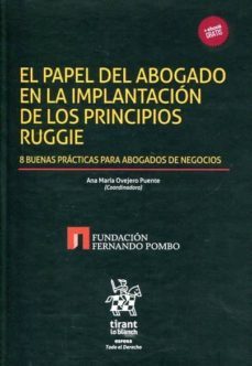 el papel del abogado en la implantacion de los principios ruggie-ana maria ovejero puente-9788491198406