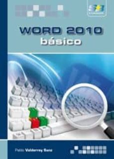 word 2010: basico-pablo valderrey sanz-9788492650606